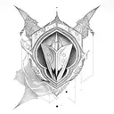 excalibur tattoo design idea