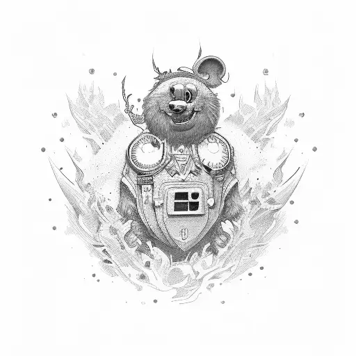 ohana tattoo design idea