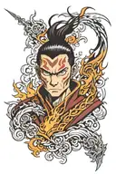 fire lord Zuko tattoo design idea
