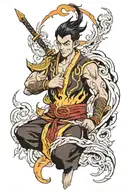 fire lord Zuko tattoo design idea