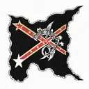 confederate flag tattoo design idea