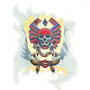 peruvian inca tattoo tattoo design idea