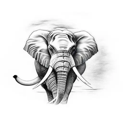 84 Elephant Tattoo Ideas Created With Ai | artAIstry