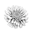 Chrysanthemum tattoo design idea