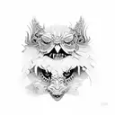 Slavic and Barock tattoo design idea