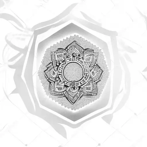 Filipino tribal wedding ring tattoo design idea