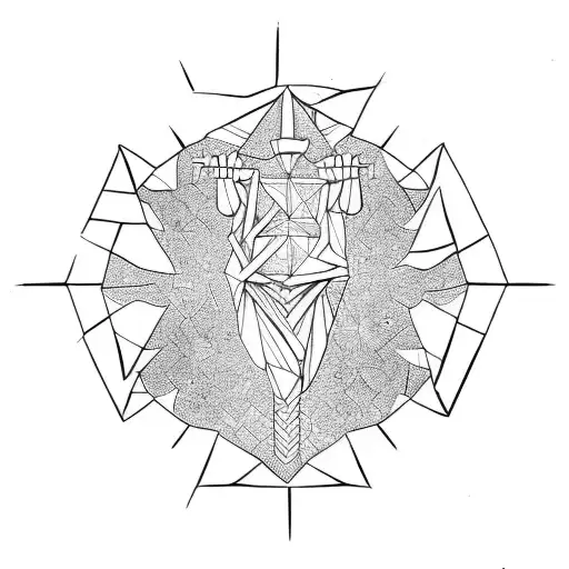 creation of Adam tattoo design idea