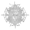 creation of Adam tattoo design idea