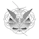creation of Adam tattoo design idea