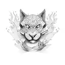 Couple letter S and R tattoo design idea