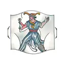 tarot card the fool tattoo design idea