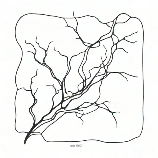 neuron tattoo design idea