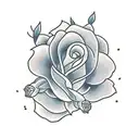 jasmine flower  tattoo design idea