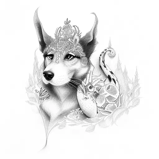 corazón con el nombre María Elena Ruiz peña tattoo design idea