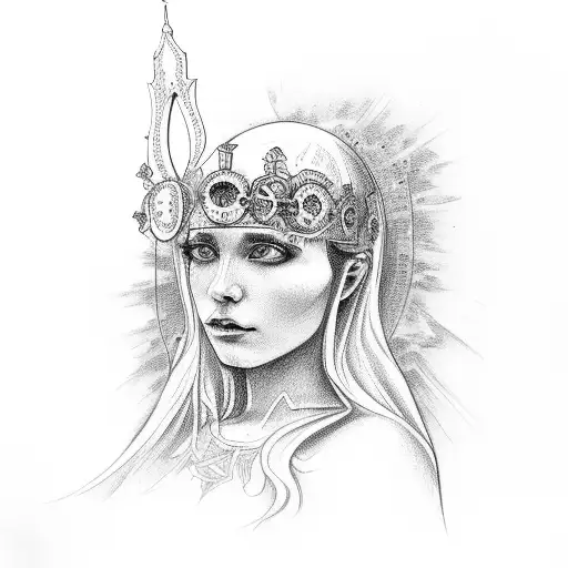 Our Lady of Merciful Fate tattoo design idea