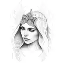 Our Lady of Merciful Fate tattoo design idea