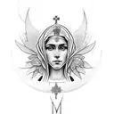 Our Lady of Merciful Fate tattoo design idea