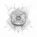 Sol, Letra M tattoo design idea