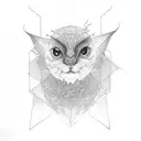 Sol, Letra M tattoo design idea