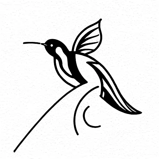 Fibonacci sequence and swallow tattoo design idea