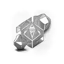 Dice tattoo design idea