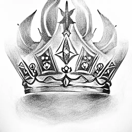 Queen's Crown tattoo design idea