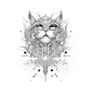 Even if you are not ready for the day, it cannot always be night" tattoo design idea