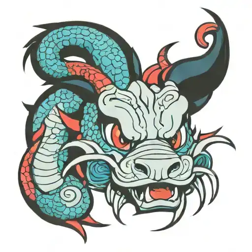 mushu mulan tattoo design idea