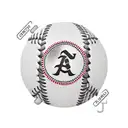 A realistic tattoo of a Subaru car with a baseball theme, featuring a baseball diamond in the background and the Subaru logo on the car. tattoo design idea