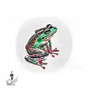 frog tattoo design idea