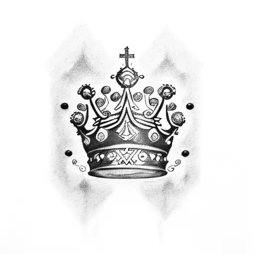 King's Crown tattoo design idea