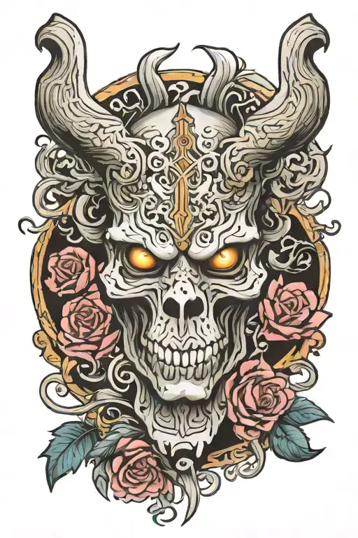 fear god tattoo design idea