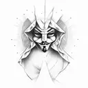 anonymous albanian tattoo design idea