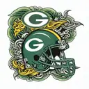 packers logo tattoo design idea