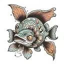 dori and nemo tattoo design idea