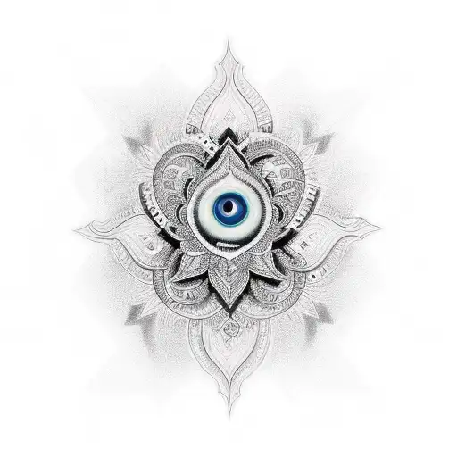 mahamrityunjay mantra tattoo design idea