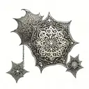 ornament tattoo design idea