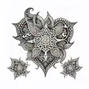 ornament tattoo design idea