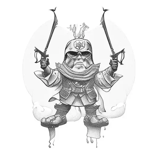 im the hero of this story  tattoo design idea