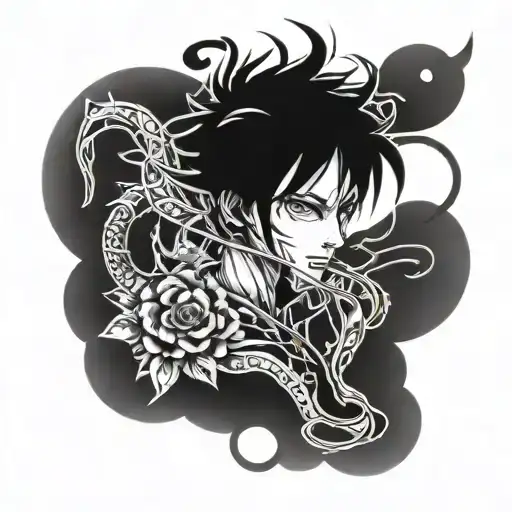 ichigo tattoo design idea