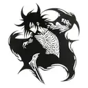 ulquiorra tattoo design idea