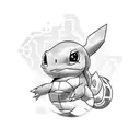 Squirtle Squad tattoo design idea