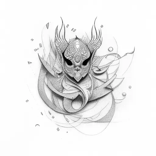 patience and achiever tattoo design idea