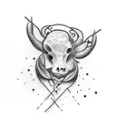 patience and achiever tattoo design idea