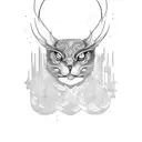 patience and achiever tattoo design idea