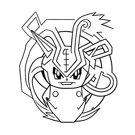 Create a minimalist pokemon tattoo with a clock tattoo design idea