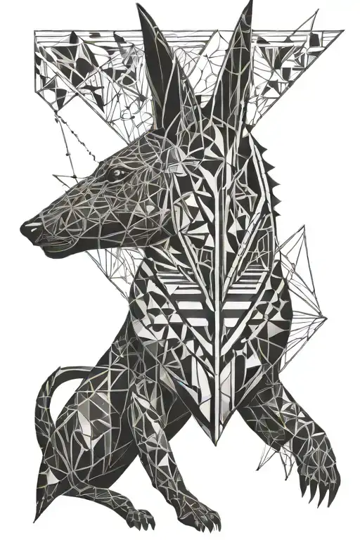 anubis tattoo design idea