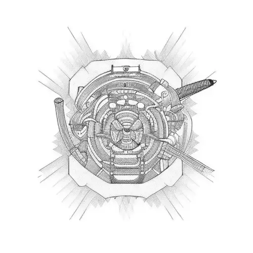 turbo tattoo design idea
