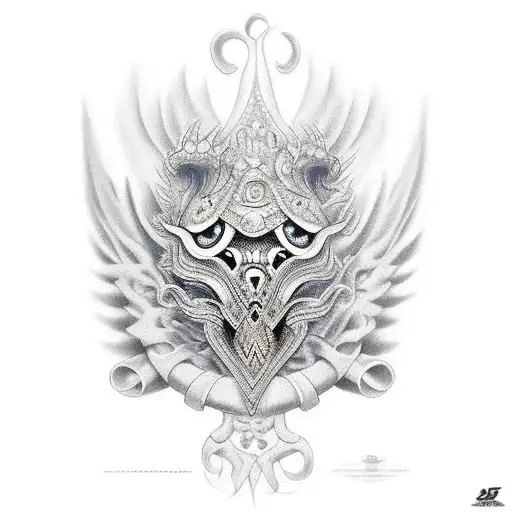 ave fenix tattoo design idea