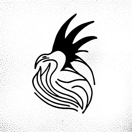 ave fenix tattoo design idea